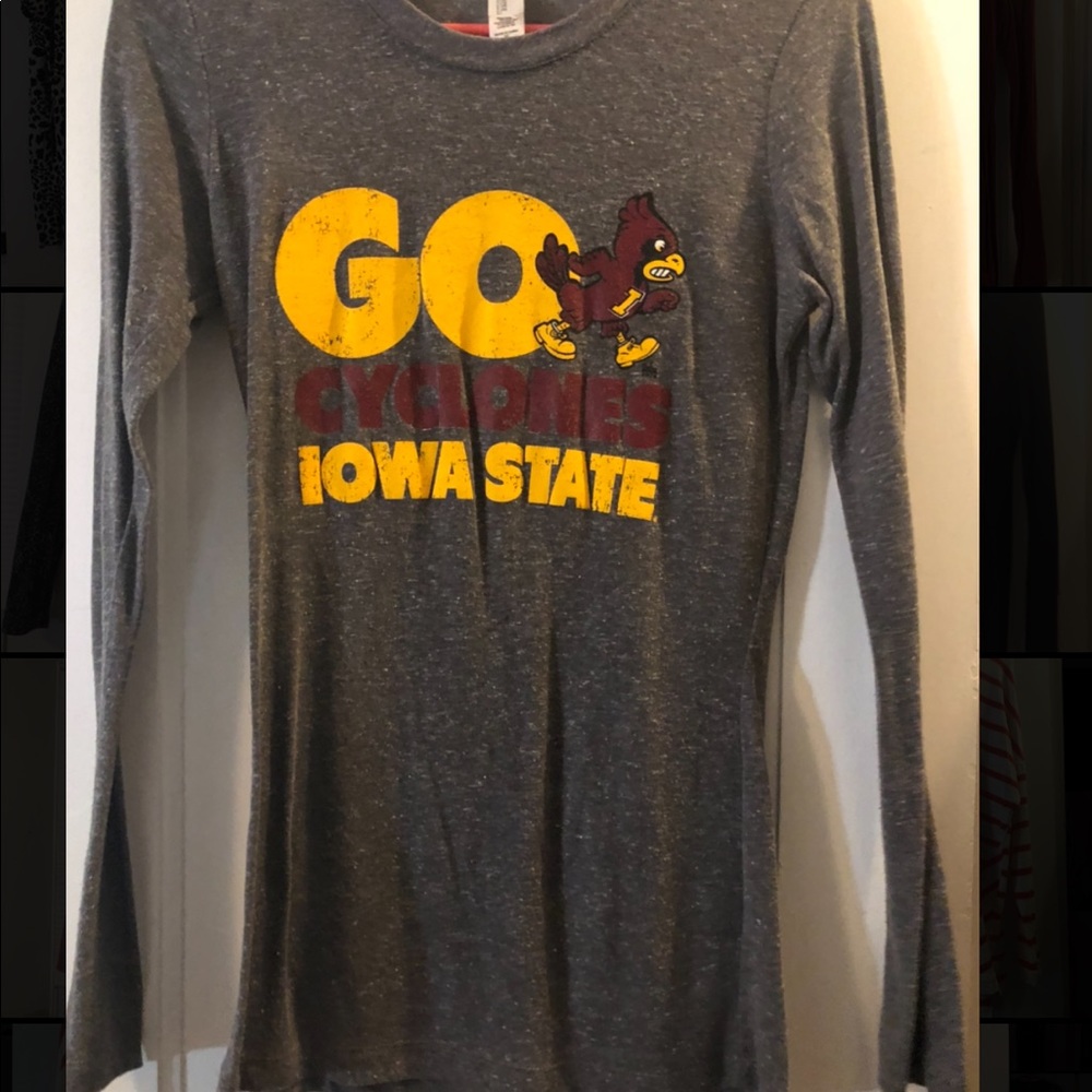 long sleeve iowa state top